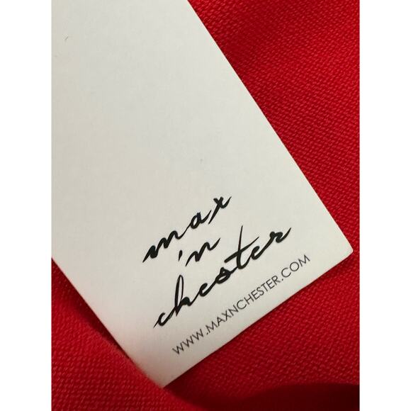 Max ‘n Chester red yellow short sleeves knit polo shirt size XXl - Picture 6 of 11